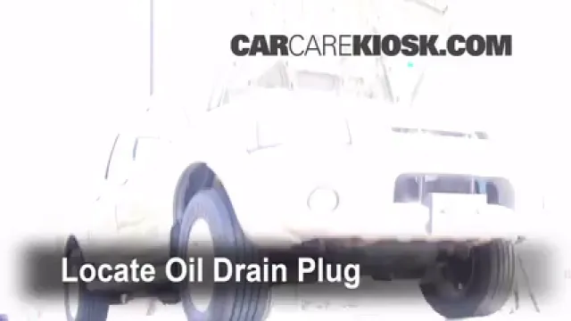 2001 Nissan Frontier SE 3.3L V6 Crew Cab Pickup (4 Door) Oil Change Oil and Oil Filter